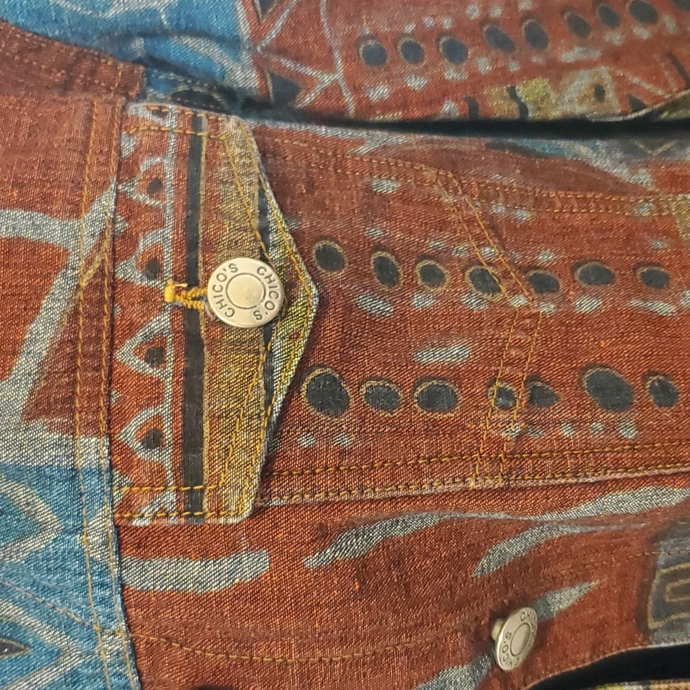 Chicos Denim jacket - Picture 3 of 6